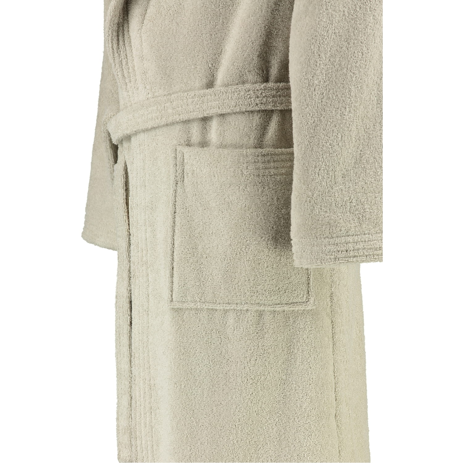 Rhomtuft - Bademantel Sir & Lady - Unisex - Farbe: stone - 320