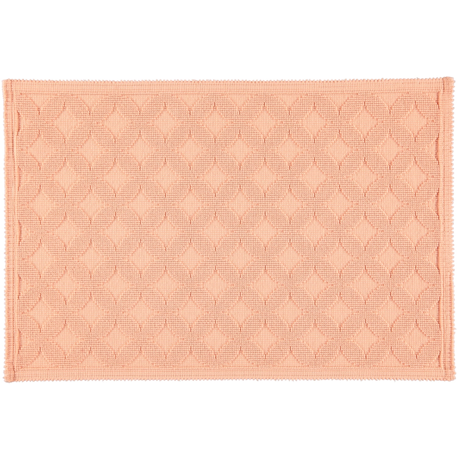 Rhomtuft - Badematte Seaside - Farbe: peach - 405 - 60x90 cm