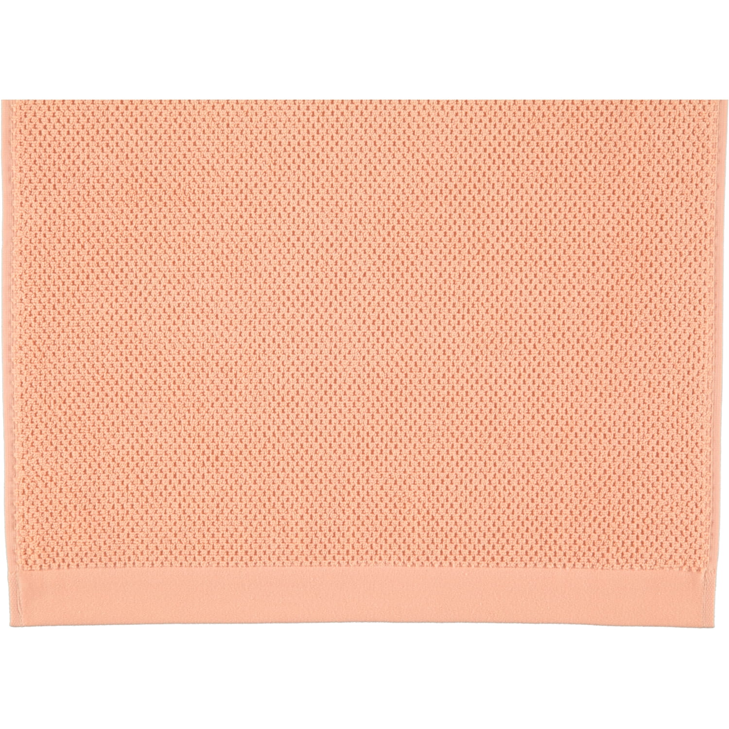 Rhomtuft - Handtücher Baronesse - Farbe: peach - 405 - Seiflappen 30x30 cm