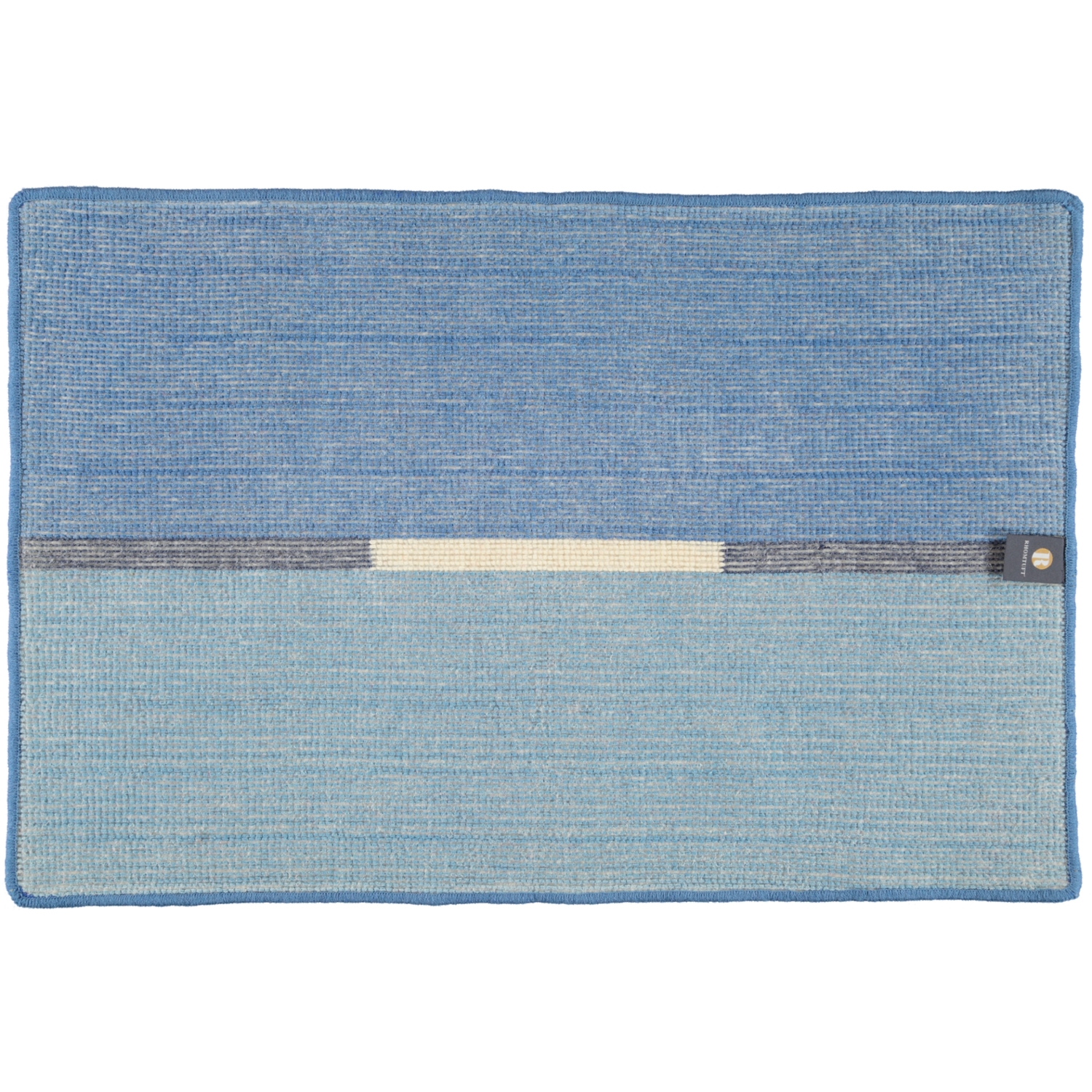Rhomtuft RHOMY - Badteppich Mira 257 - Farbe: ocean - 323 - 60x90 cm