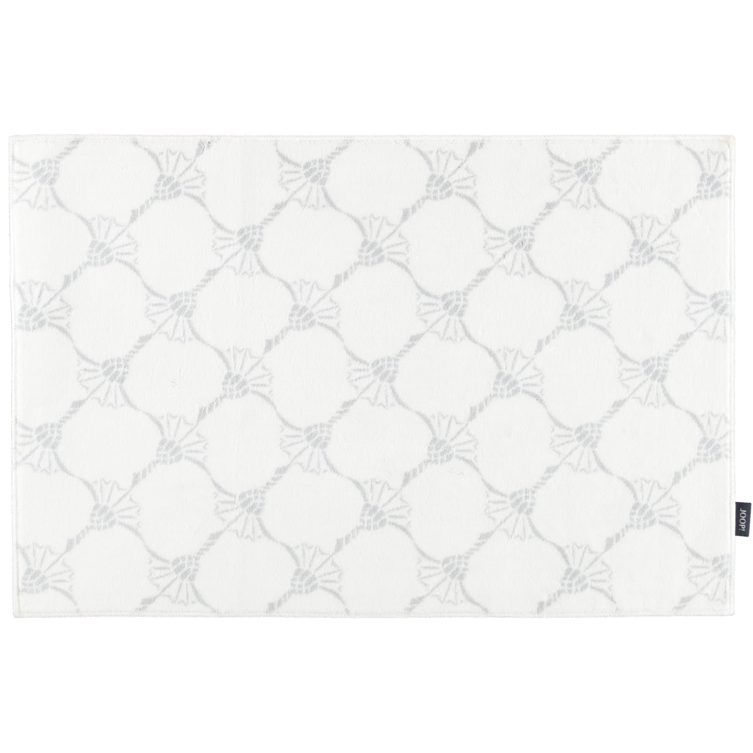 JOOP! Badematte Repetition 64 - Farbe: Weiß - 001 - 60x90 cm