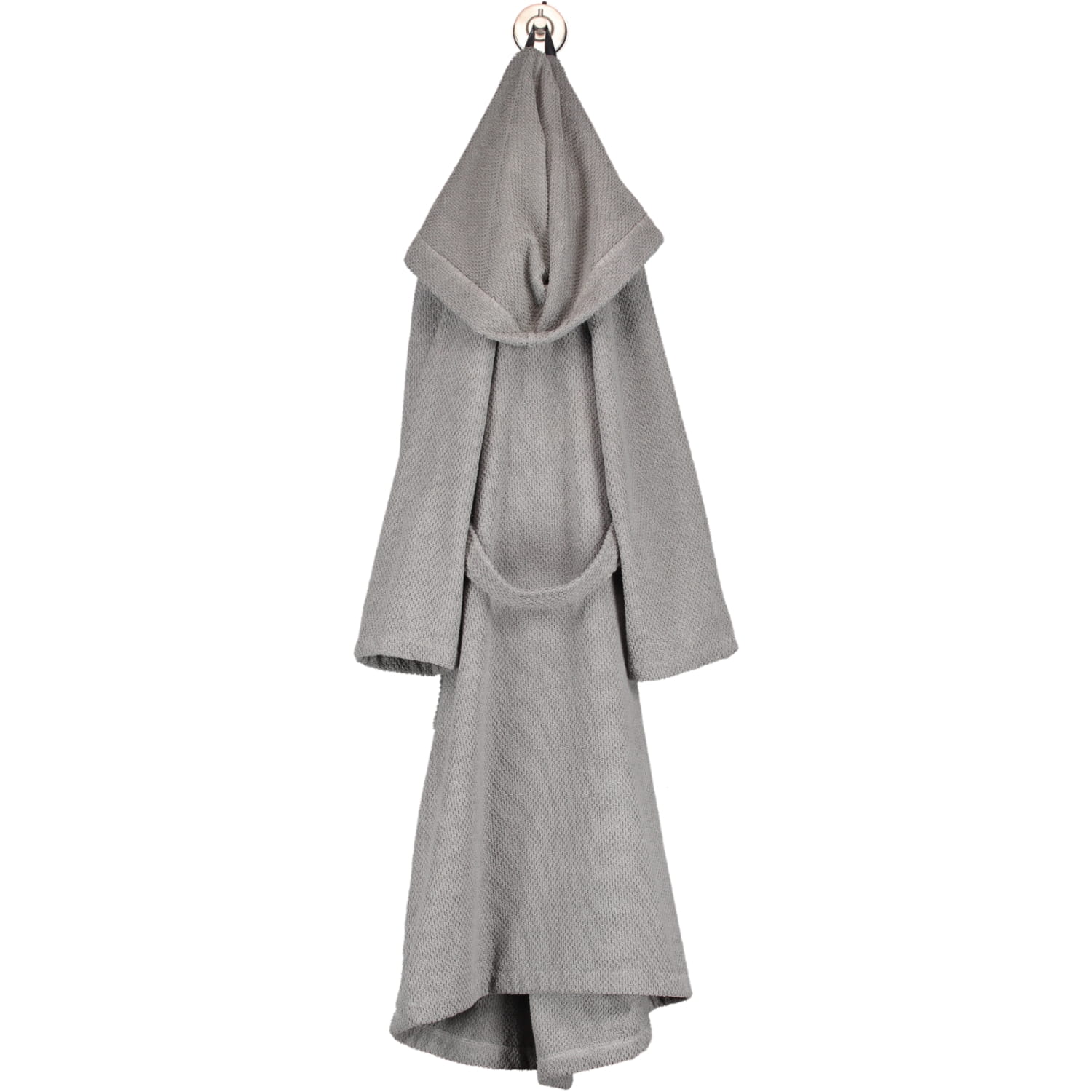 Rhomtuft - Bademantel Baronesse unisex - Farbe: kiesel - 85 - M