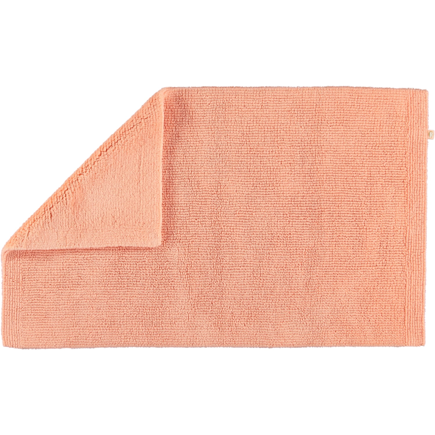 Rhomtuft - Badteppich Pur - Farbe: peach - 405 - 60x100 cm