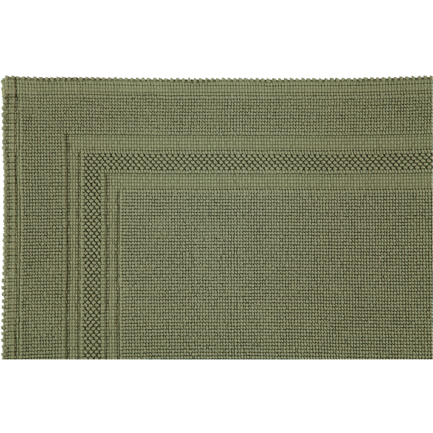 Rhomtuft - Badematte Gala - Farbe: olive - 404 - 70x120 cm