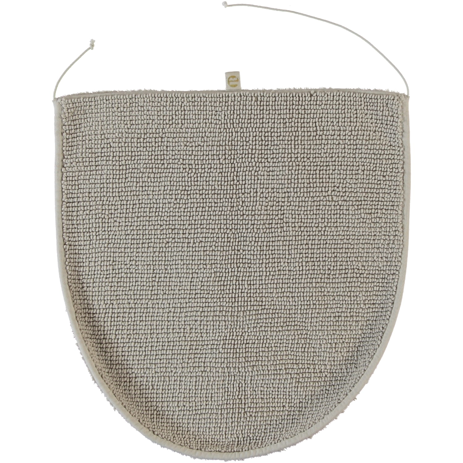Rhomtuft - Badteppiche Prestige - Farbe: stone - 320 - Deckelbezug 45x50 cm