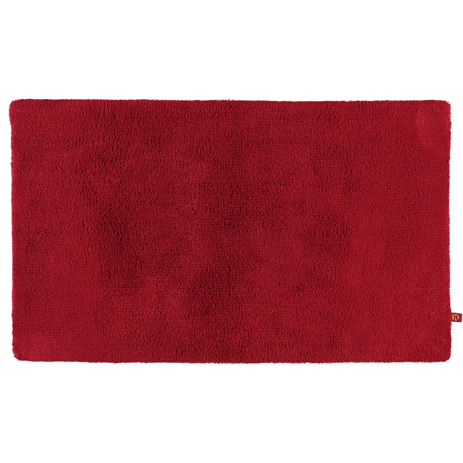 Rhomtuft - Badteppich Pur - Farbe: cardinal - 349