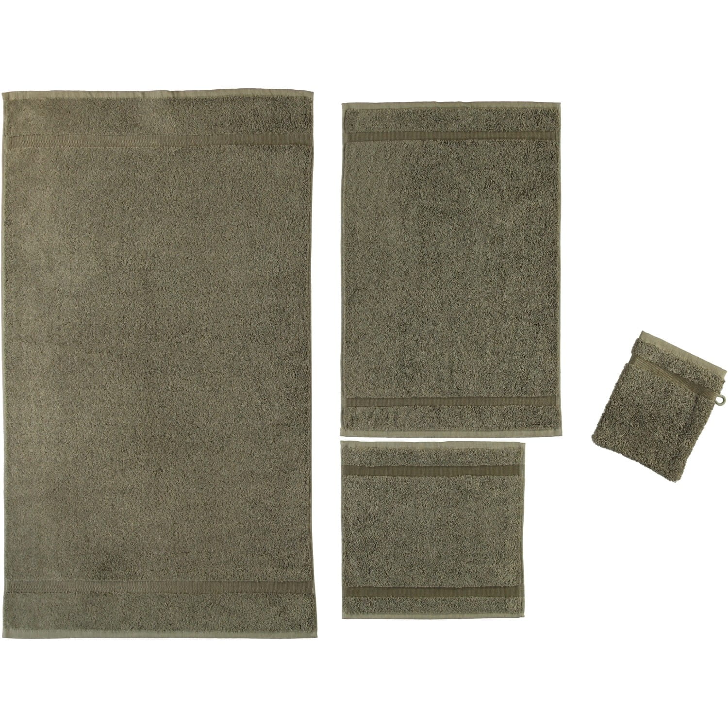 Rhomtuft RHOMTUFT Handtücher Princess taupe - 58