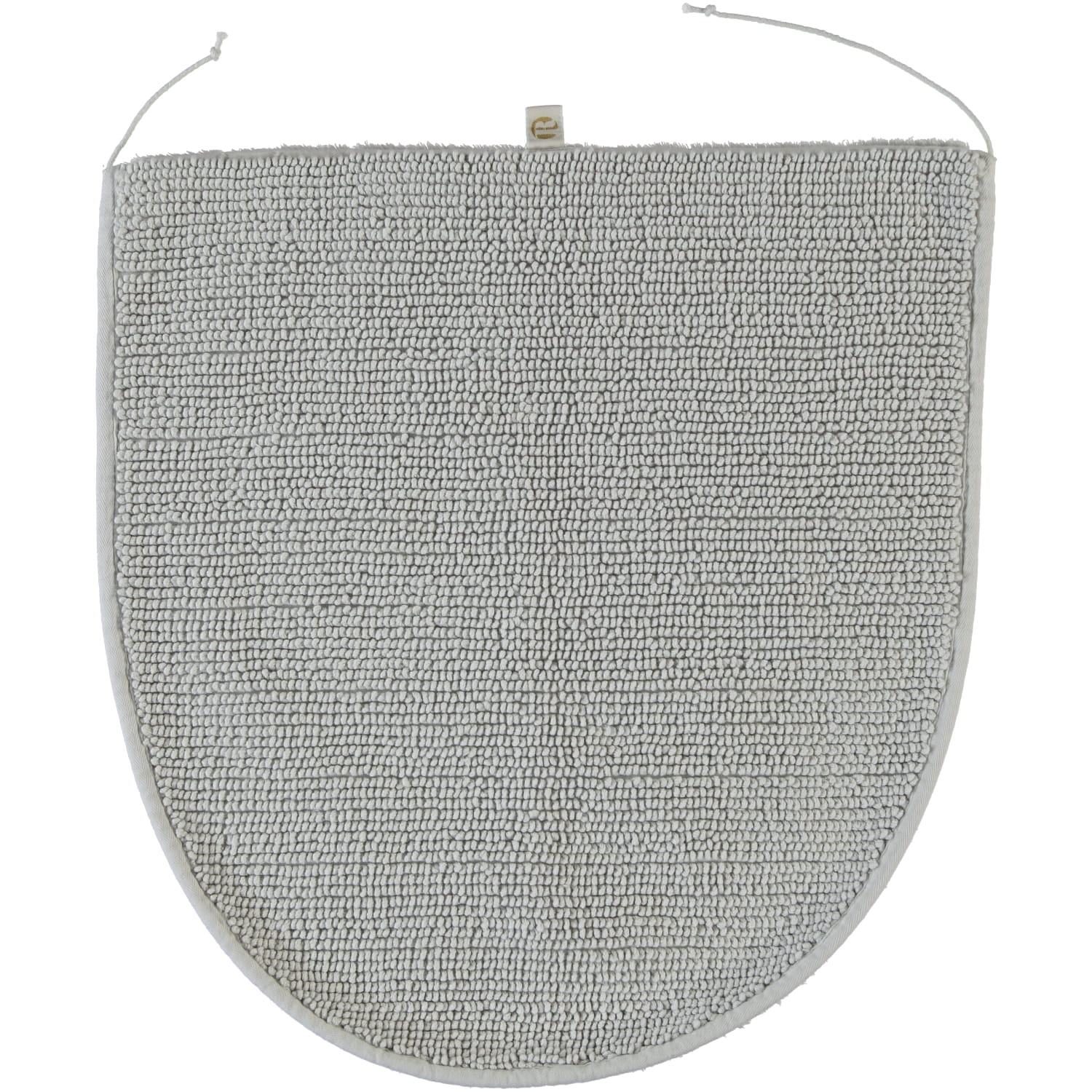 Rhomtuft - Badteppiche Prestige - Farbe: perlgrau - 11 - Deckelbezug 45x50 cm