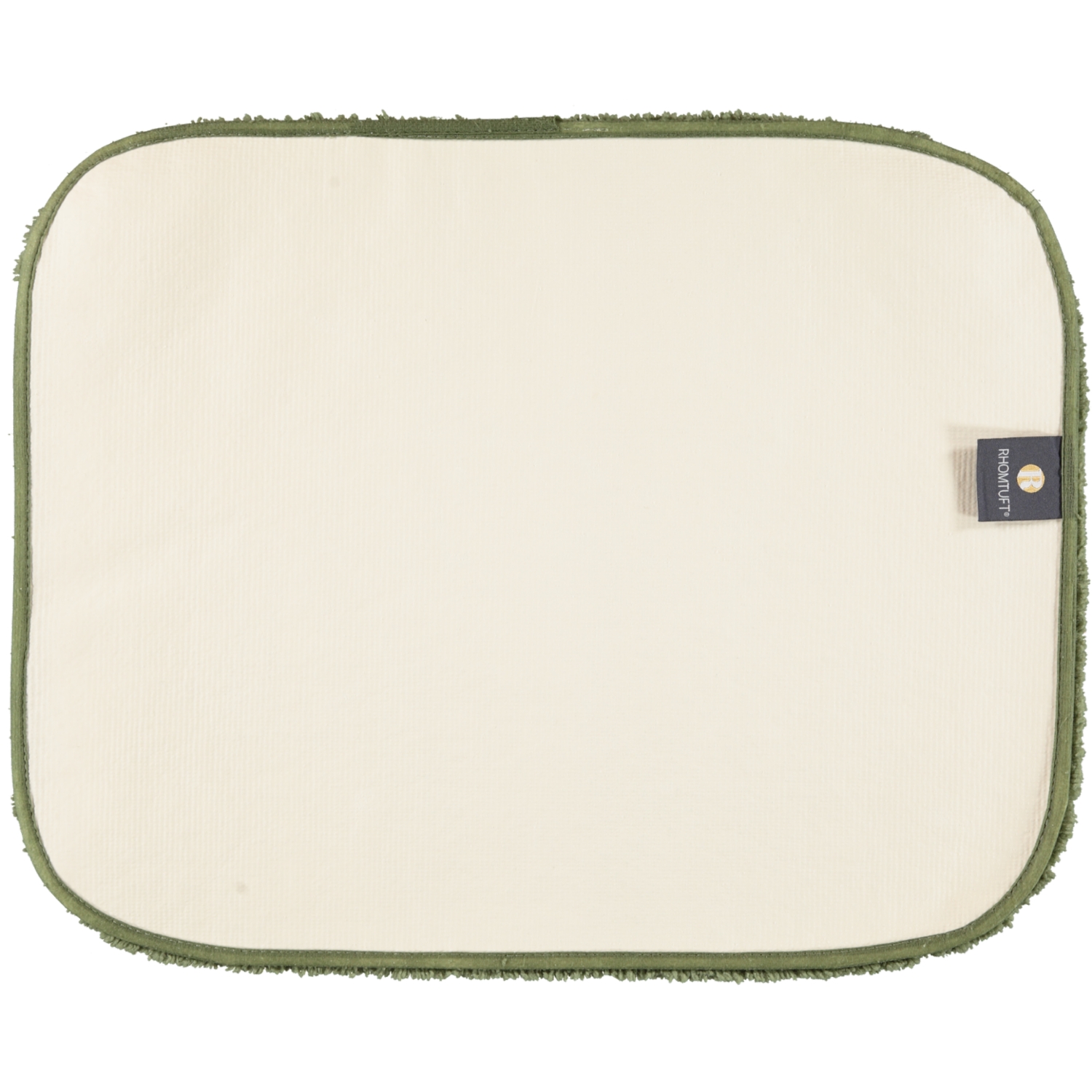 Rhomtuft - Badteppiche Aspect - Farbe: olive - 404 - 50x60 cm