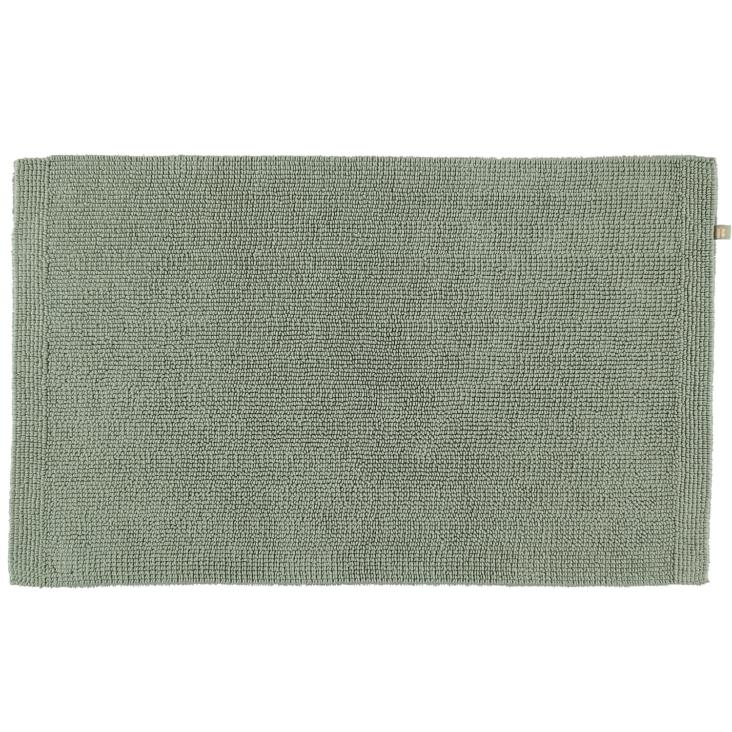 Rhomtuft - Badteppich Pur - Farbe: jade - 90 - 60x100 cm