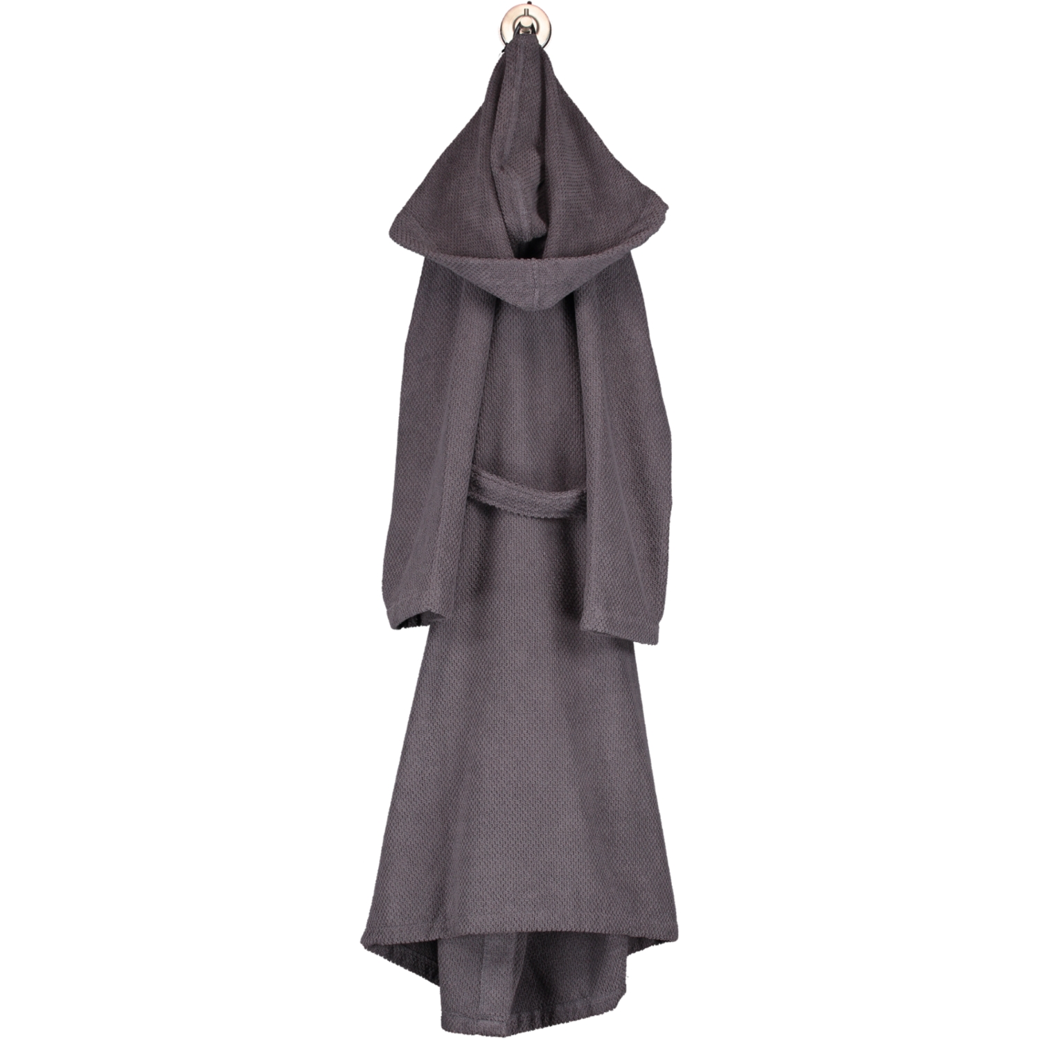 Rhomtuft - Bademantel Baronesse unisex - Farbe: zinn - 02 - M