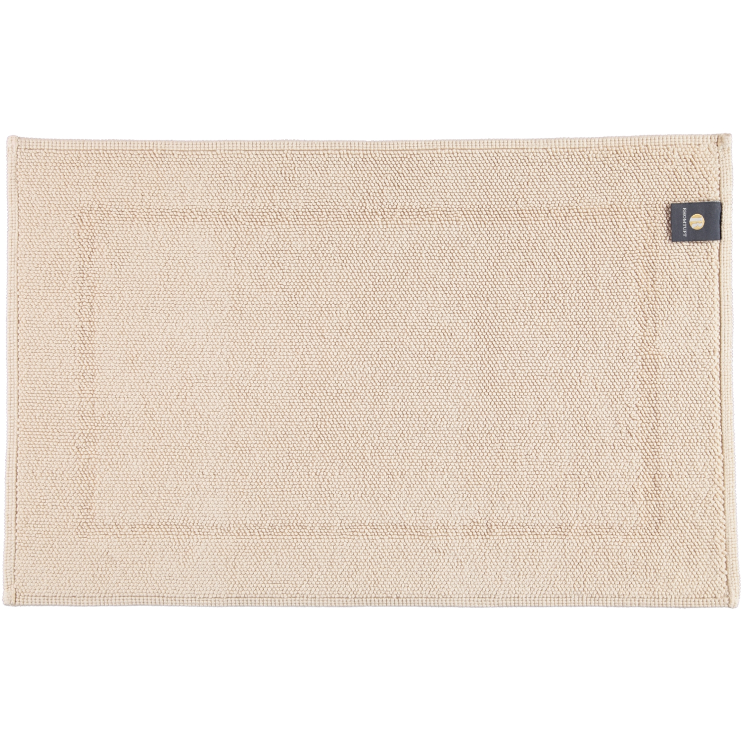 Rhomtuft - Badematte Pearl 51 - Farbe: natur-jasmin - 20 - 60x90 cm