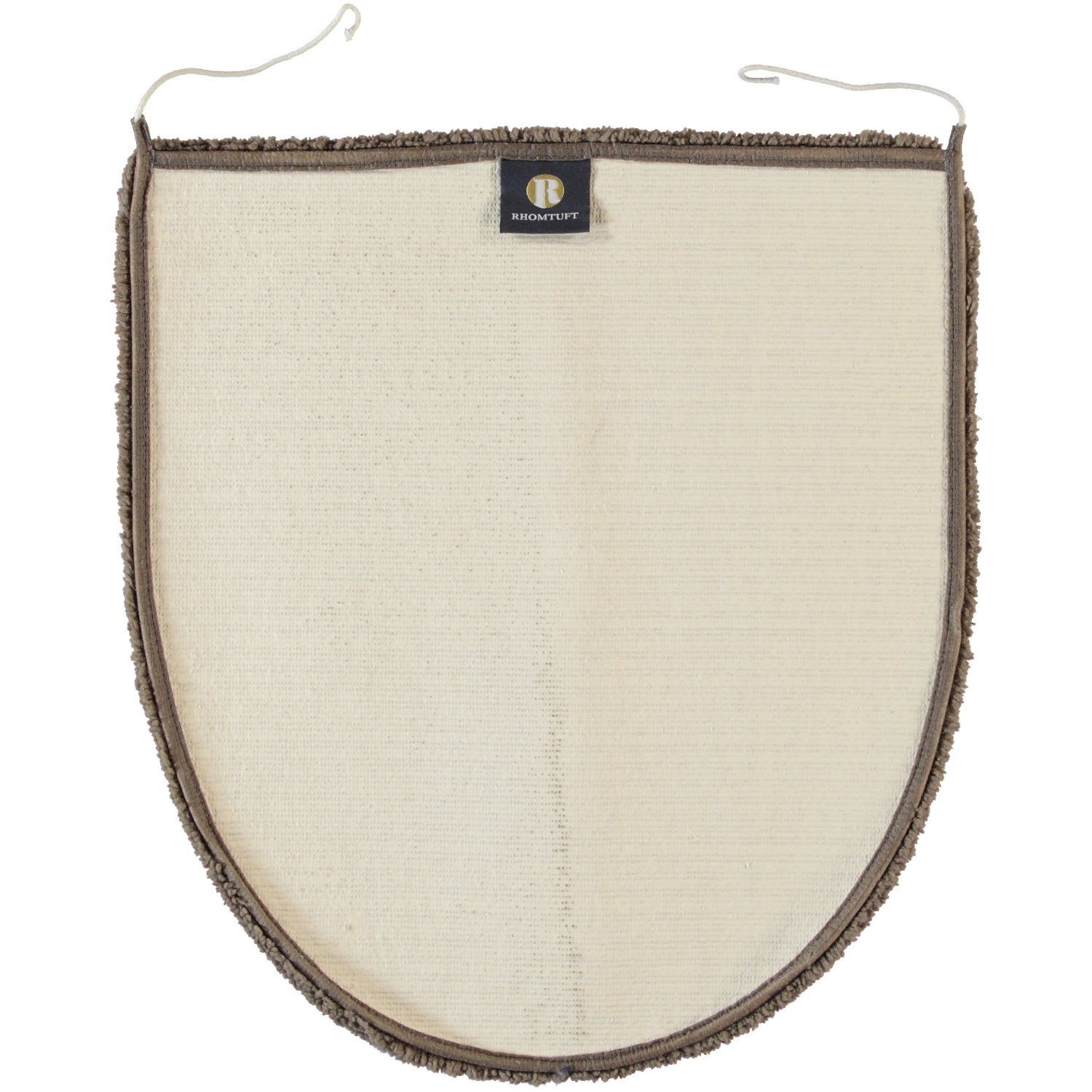 Rhomtuft - Badteppiche Aspect - Farbe: taupe - 58 - Deckelbezug 45x50 cm