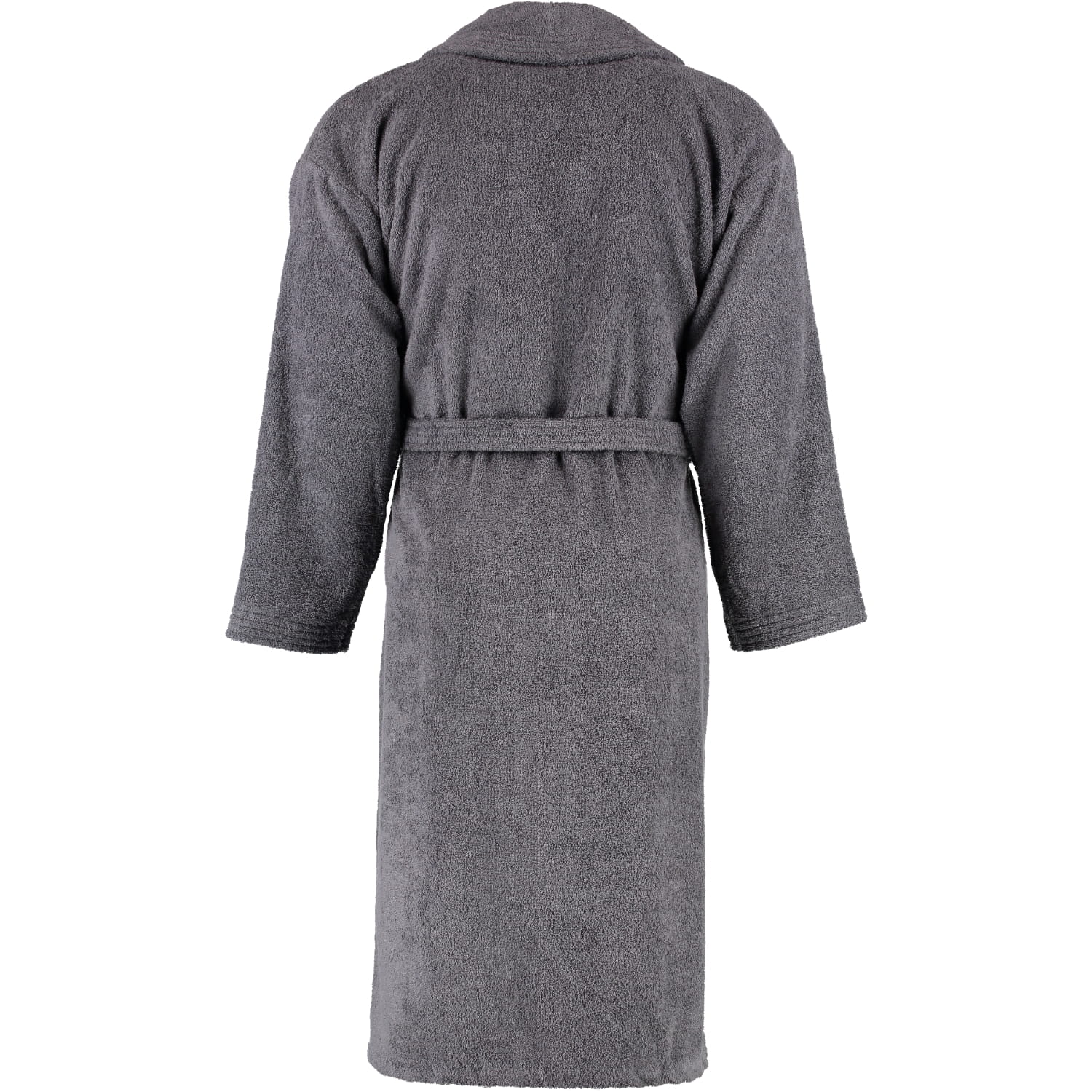 Rhomtuft - Bademantel Sir & Lady - Unisex - Farbe: zinn - 02 - L