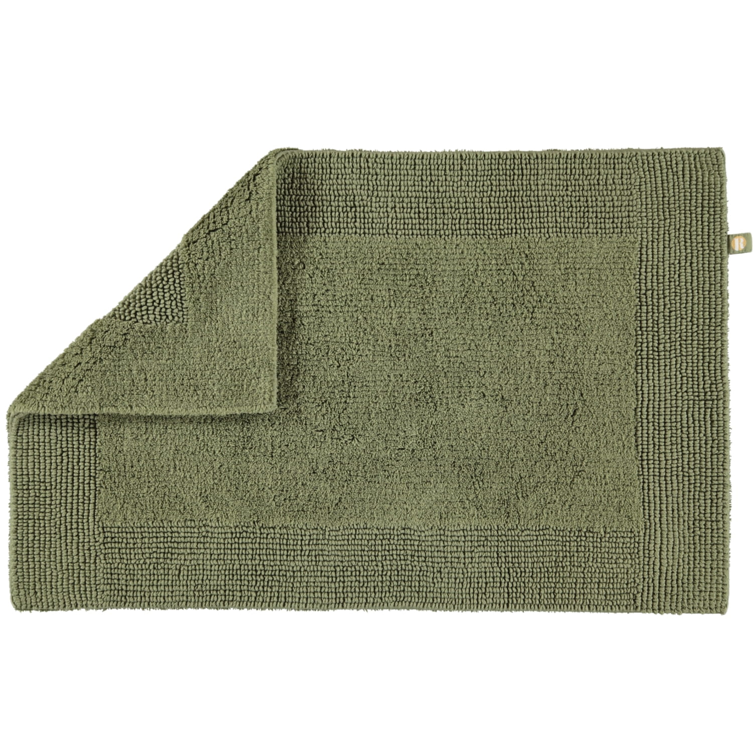 Rhomtuft - Badteppiche Prestige - Farbe: olive - 404 - 50x75 cm