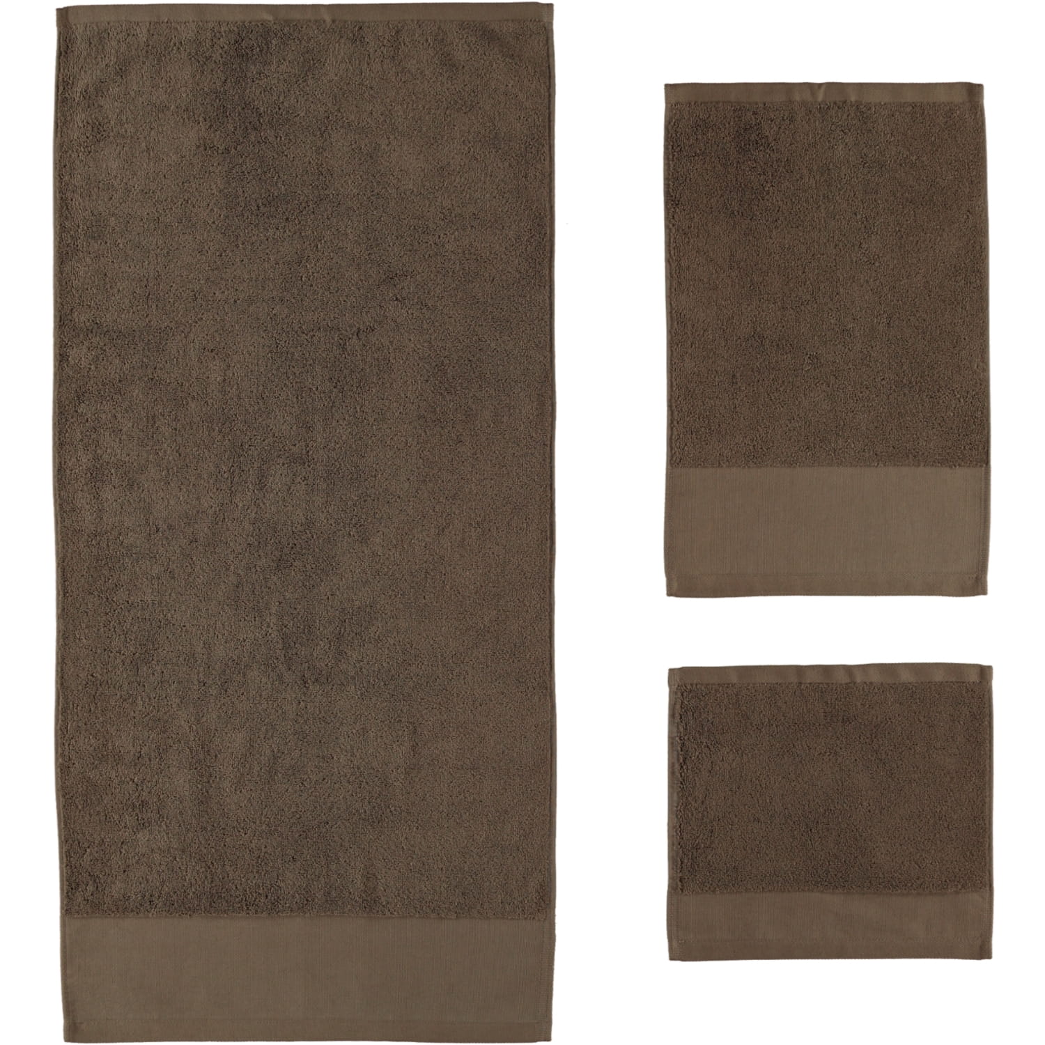 Rhomtuft RHOMTUFT Handtücher Comtesse taupe - 58