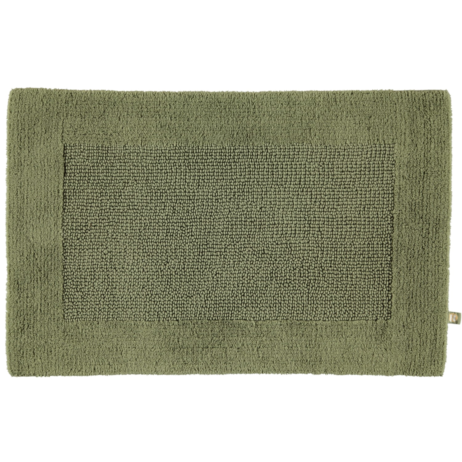 Rhomtuft - Badteppiche Prestige - Farbe: olive - 404 - 50x75 cm