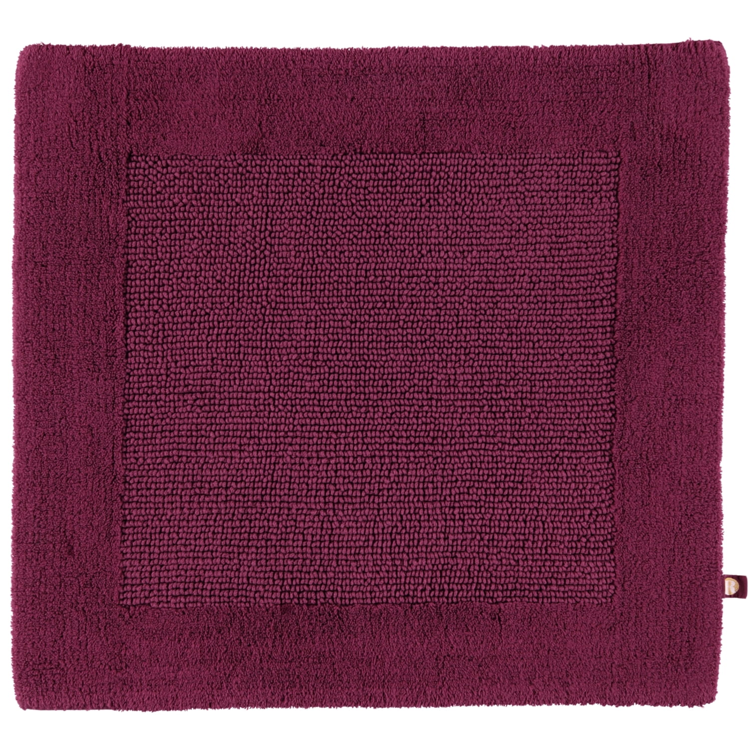 Rhomtuft - Badteppiche Prestige - Farbe: berry - 237 - 60x60 cm