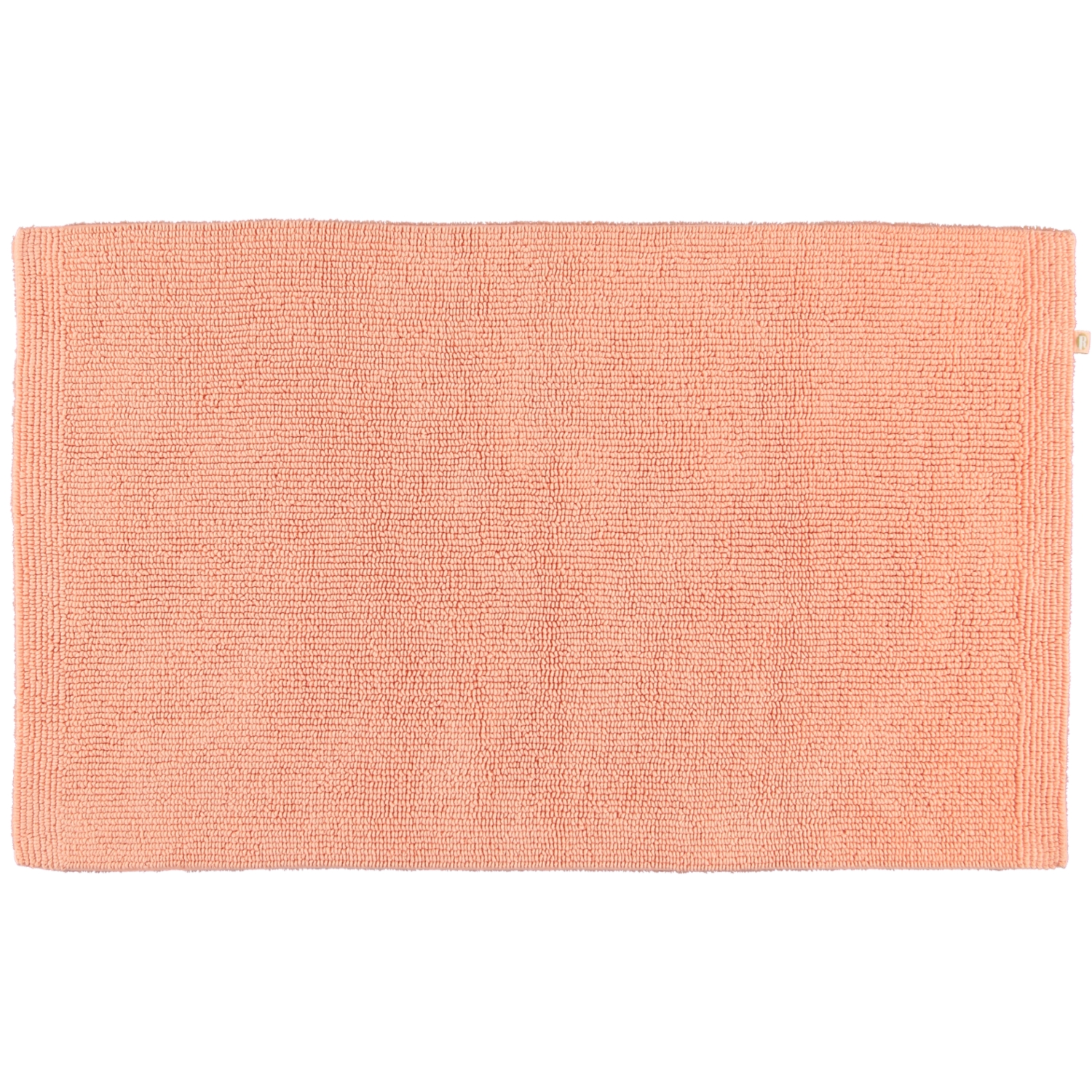 Rhomtuft - Badteppich Pur - Farbe: peach - 405 - 60x100 cm