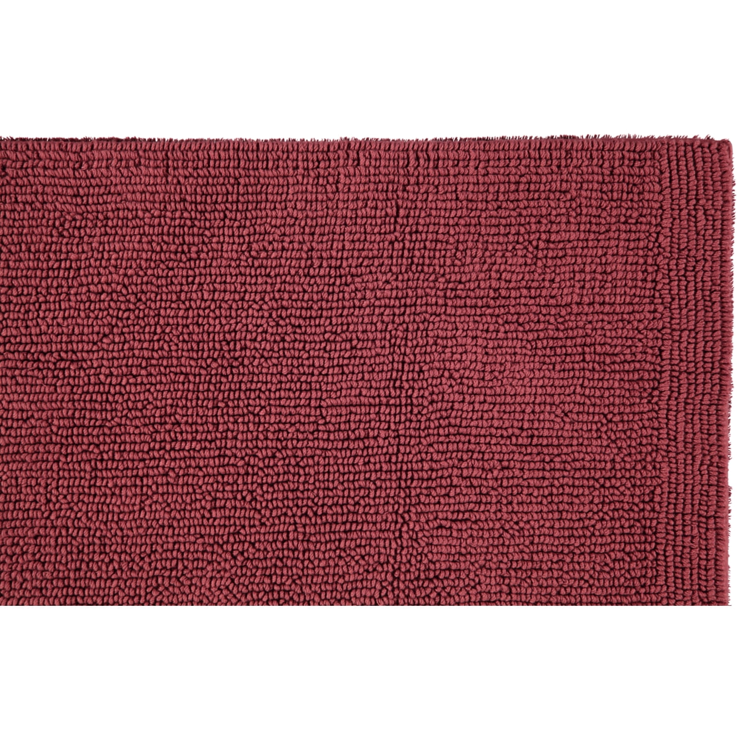 Rhomtuft - Badteppich Pur - Farbe: marsala - 391