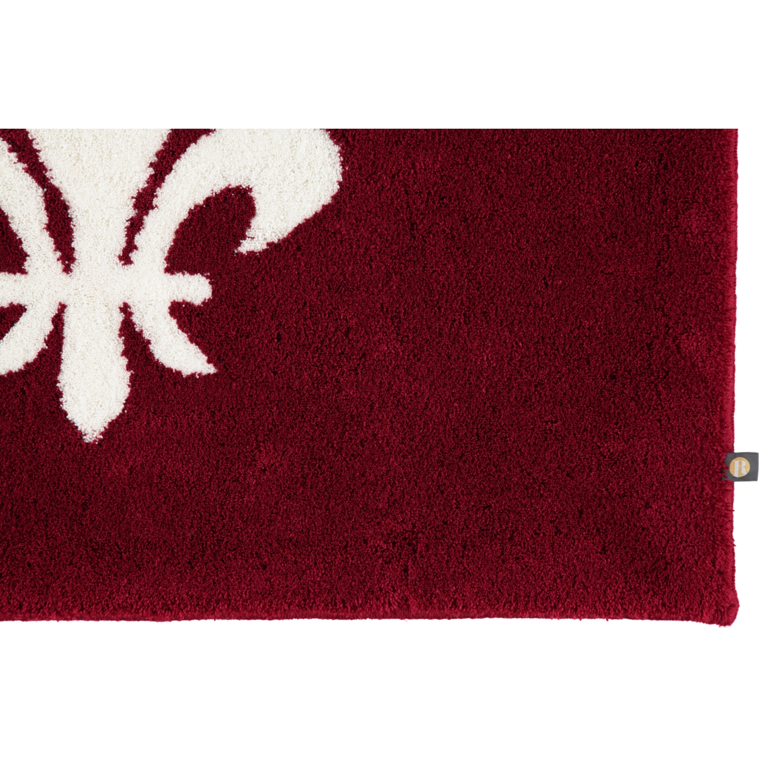 Rhomtuft RHOMTUFT Badteppiche Lilie bordeaux-ecru - 1372