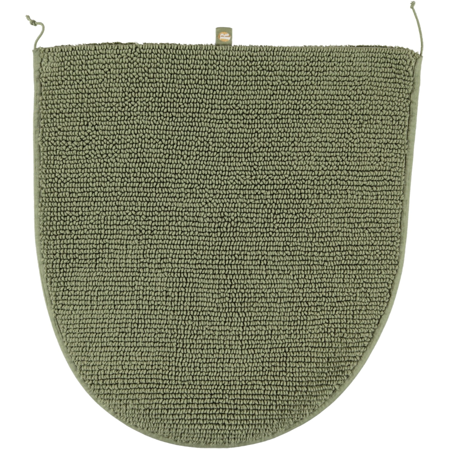 Rhomtuft - Badteppiche Prestige - Farbe: olive - 404 - Deckelbezug 45x50 cm