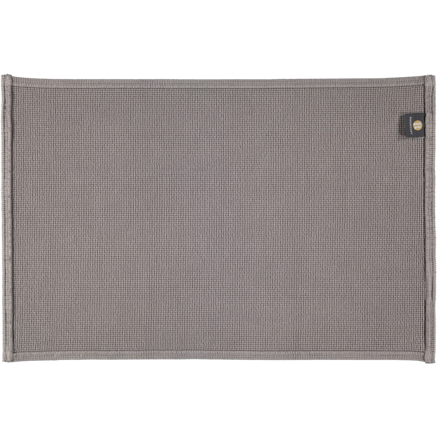 Rhomtuft - Badteppiche Plain - Farbe: kiesel - 85 - 70x120 cm