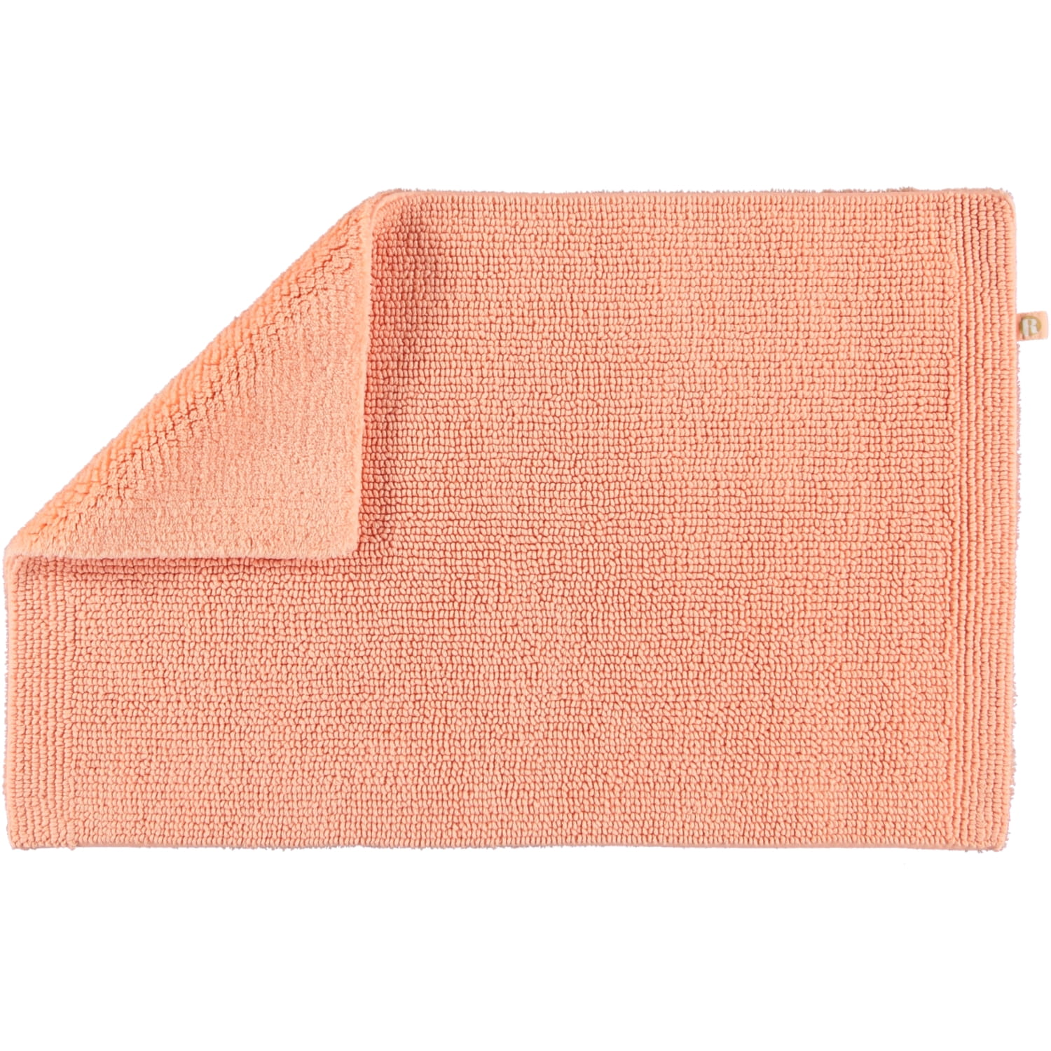 Rhomtuft - Badteppich Pur - Farbe: peach - 405 - 50x75 cm