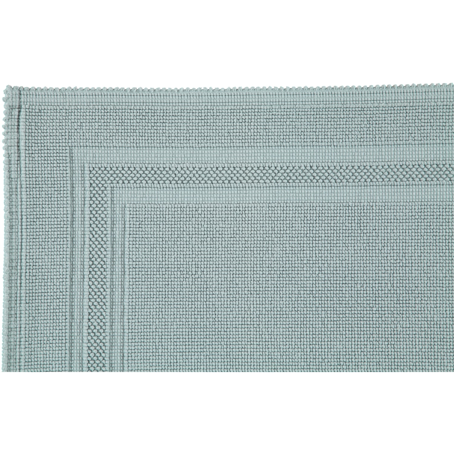 Rhomtuft - Badematte Gala - Farbe: aquamarin - 400 - 70x120 cm