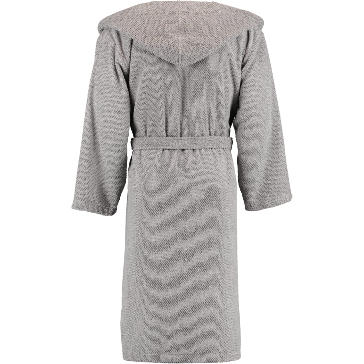 Rhomtuft - Bademantel Baronesse unisex - Farbe: kiesel - 85 - M