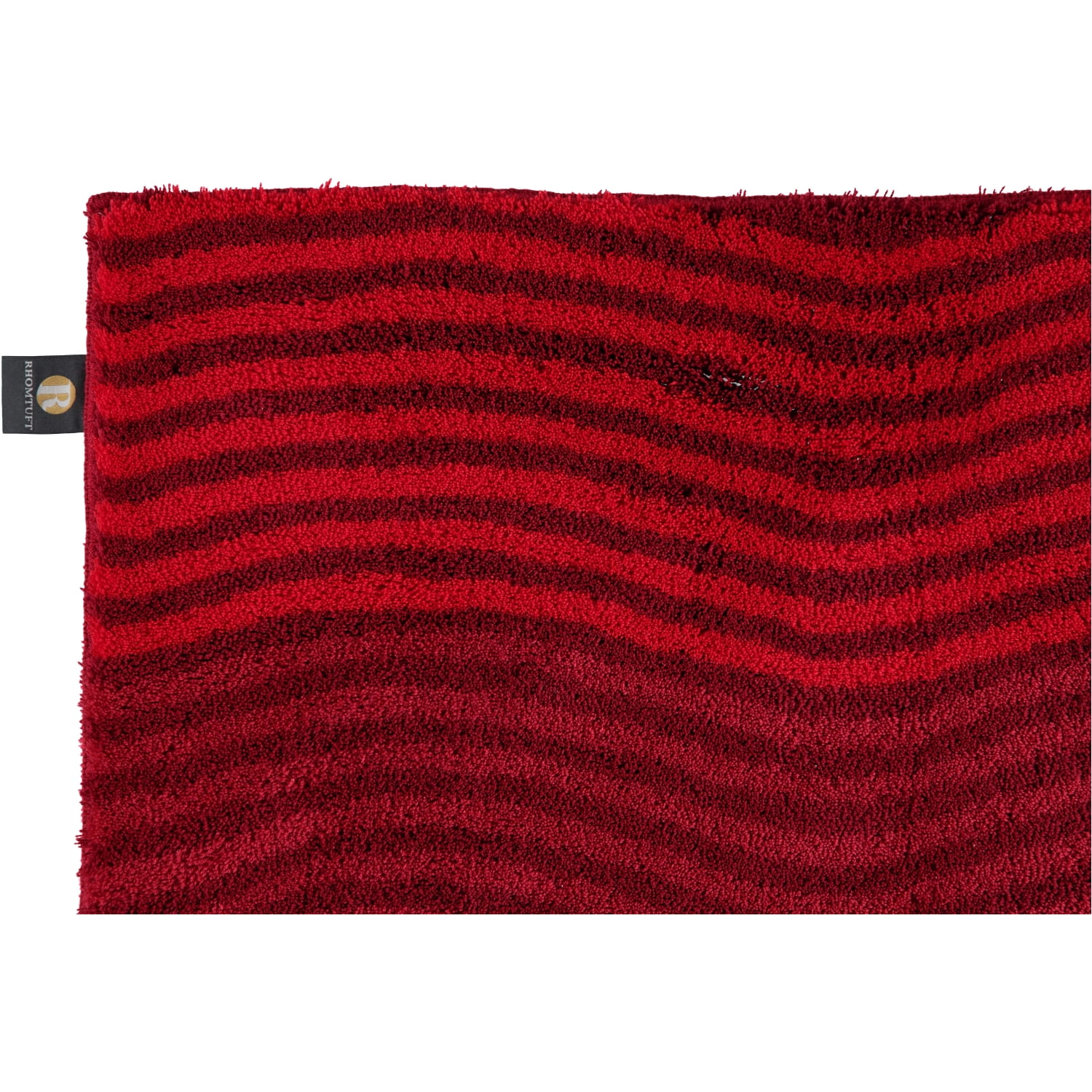 Rhomtuft - Badteppiche Wave 129 - Farbe: cardinal/carmin/erdbeere/begonie - 1351