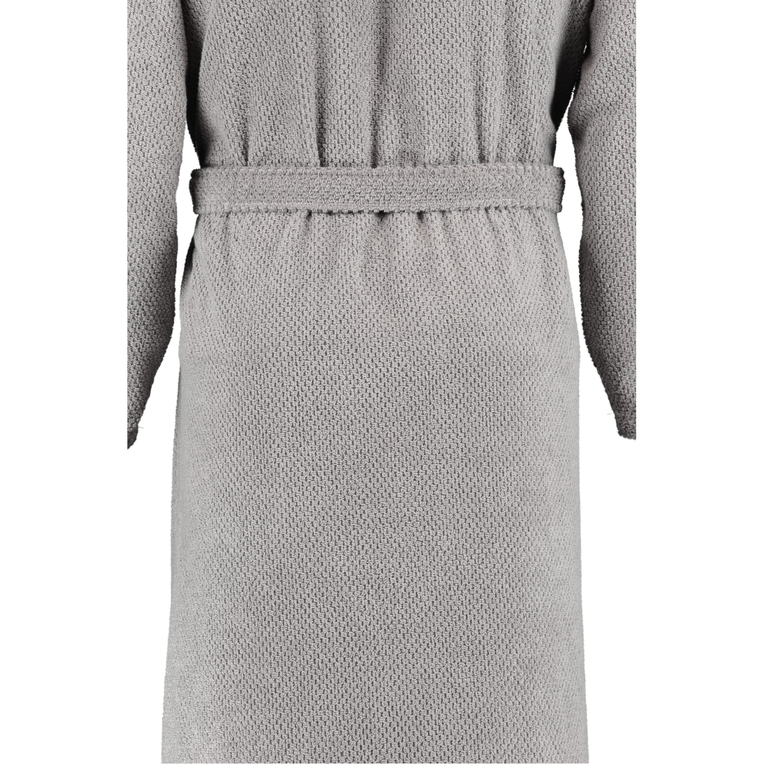Rhomtuft - Bademantel Baronesse unisex - Farbe: kiesel - 85 - M