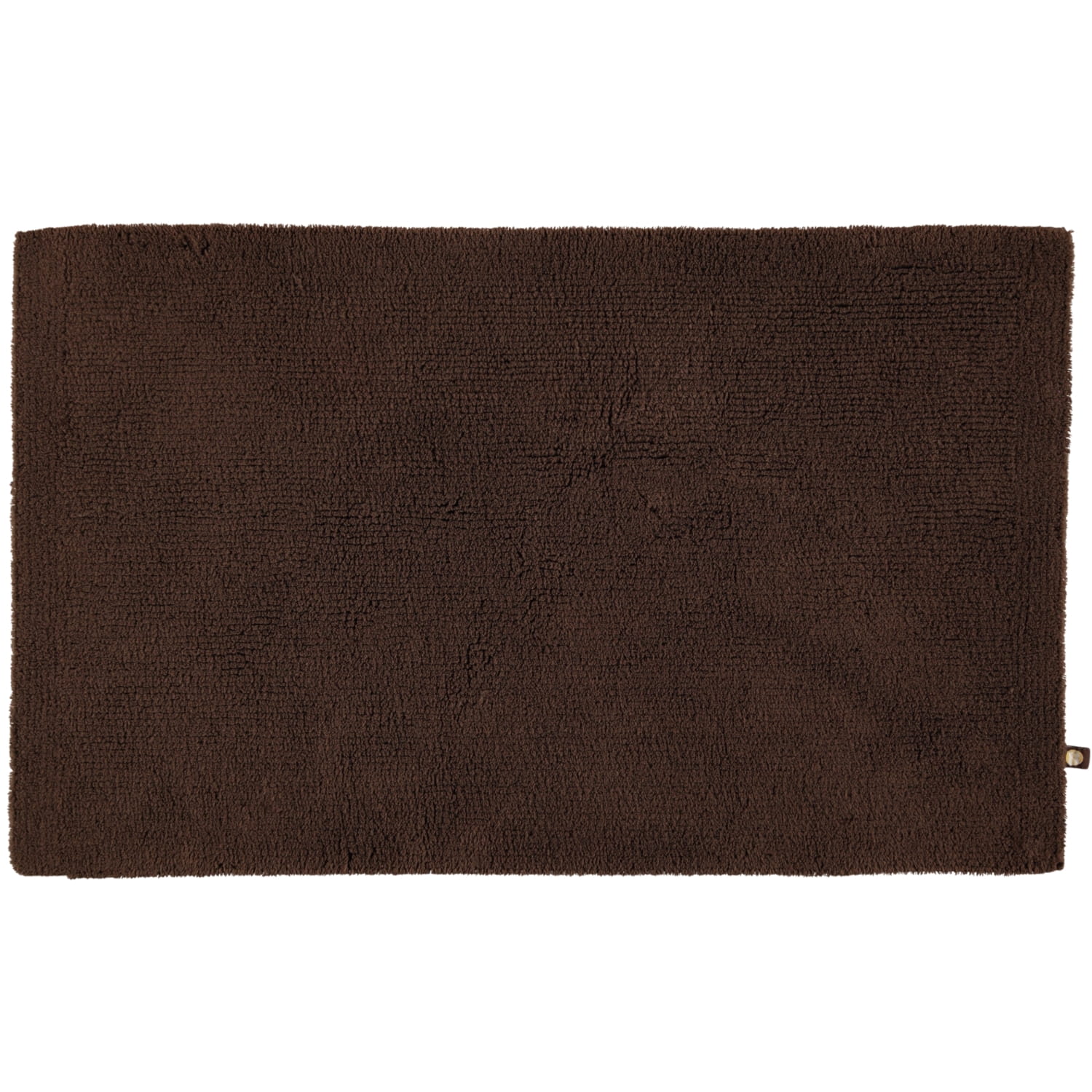 Rhomtuft - Badteppich Pur - Farbe: mocca - 406 - 60x100 cm