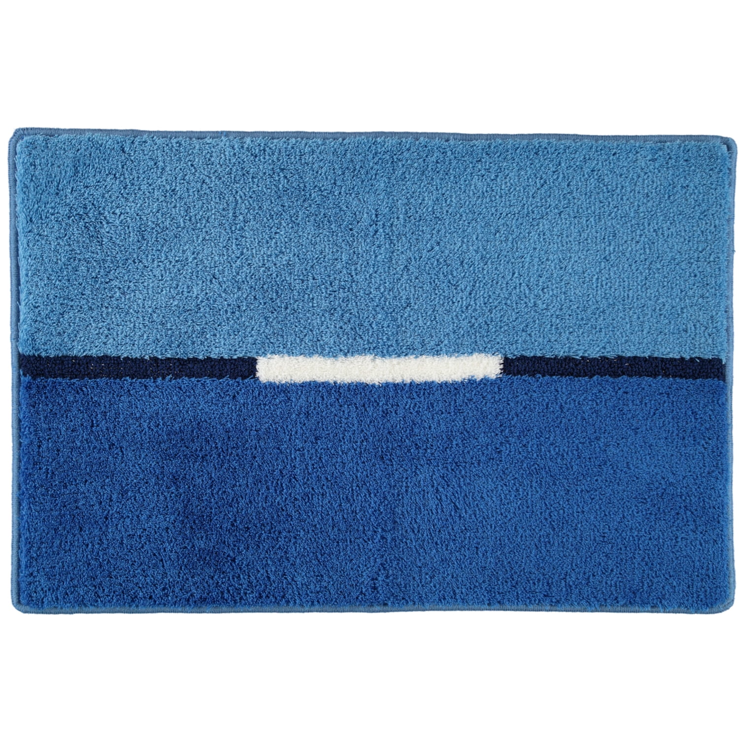 Rhomtuft RHOMY - Badteppich Mira 257 - Farbe: ocean - 323 - 60x90 cm