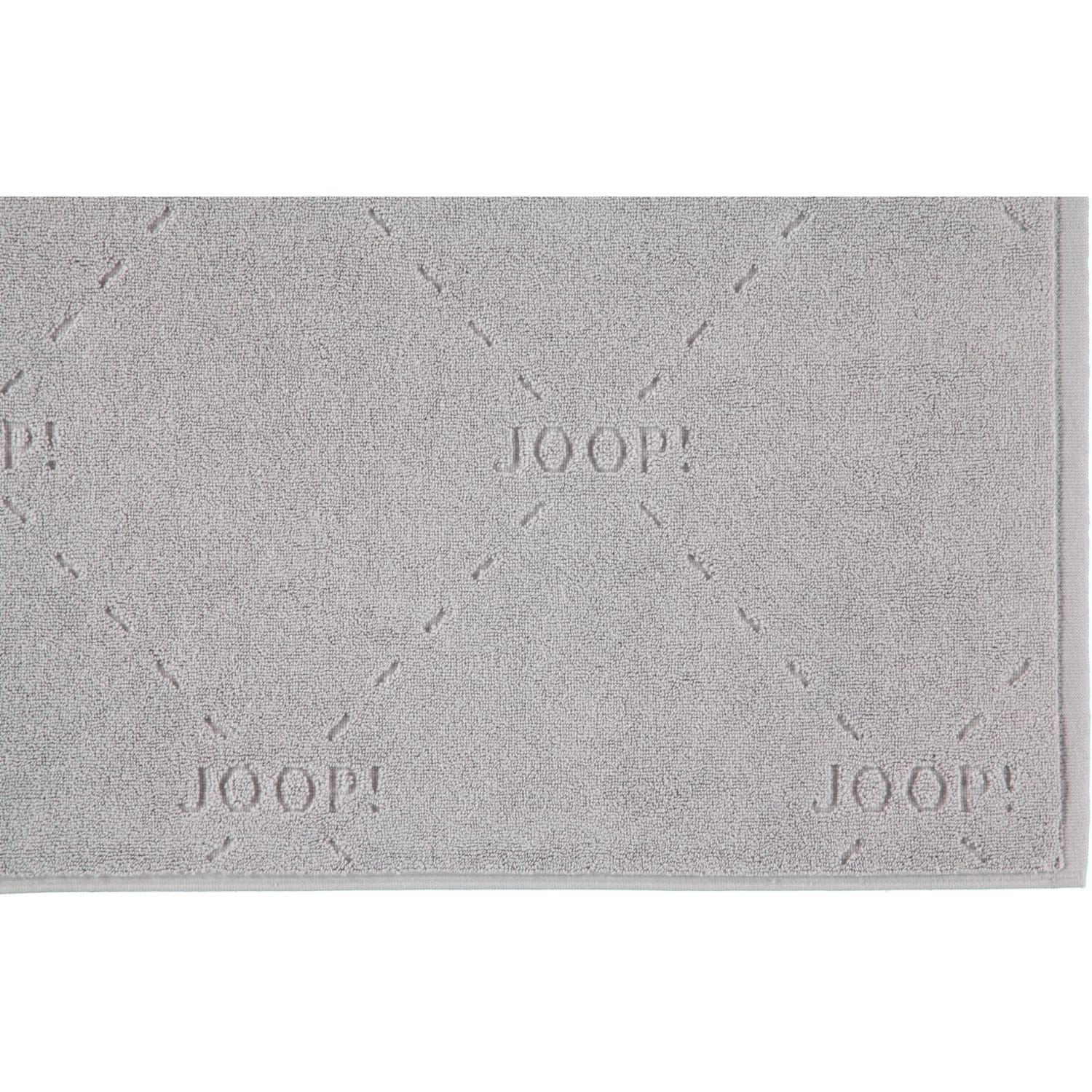 JOOP! Badematten Dash 73 silber - 026