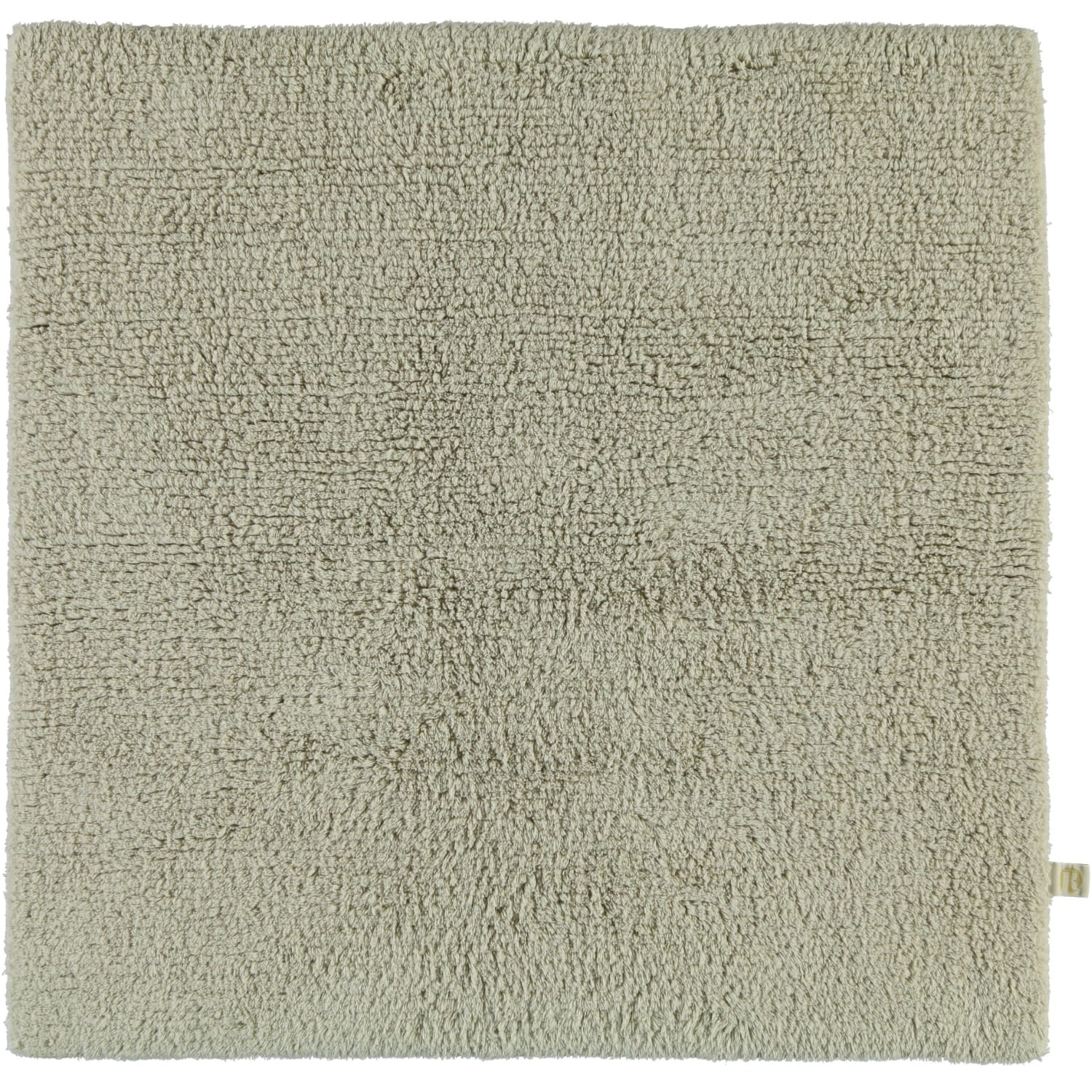 Rhomtuft - Badteppich Pur - Farbe: stone - 320 - 60x60 cm