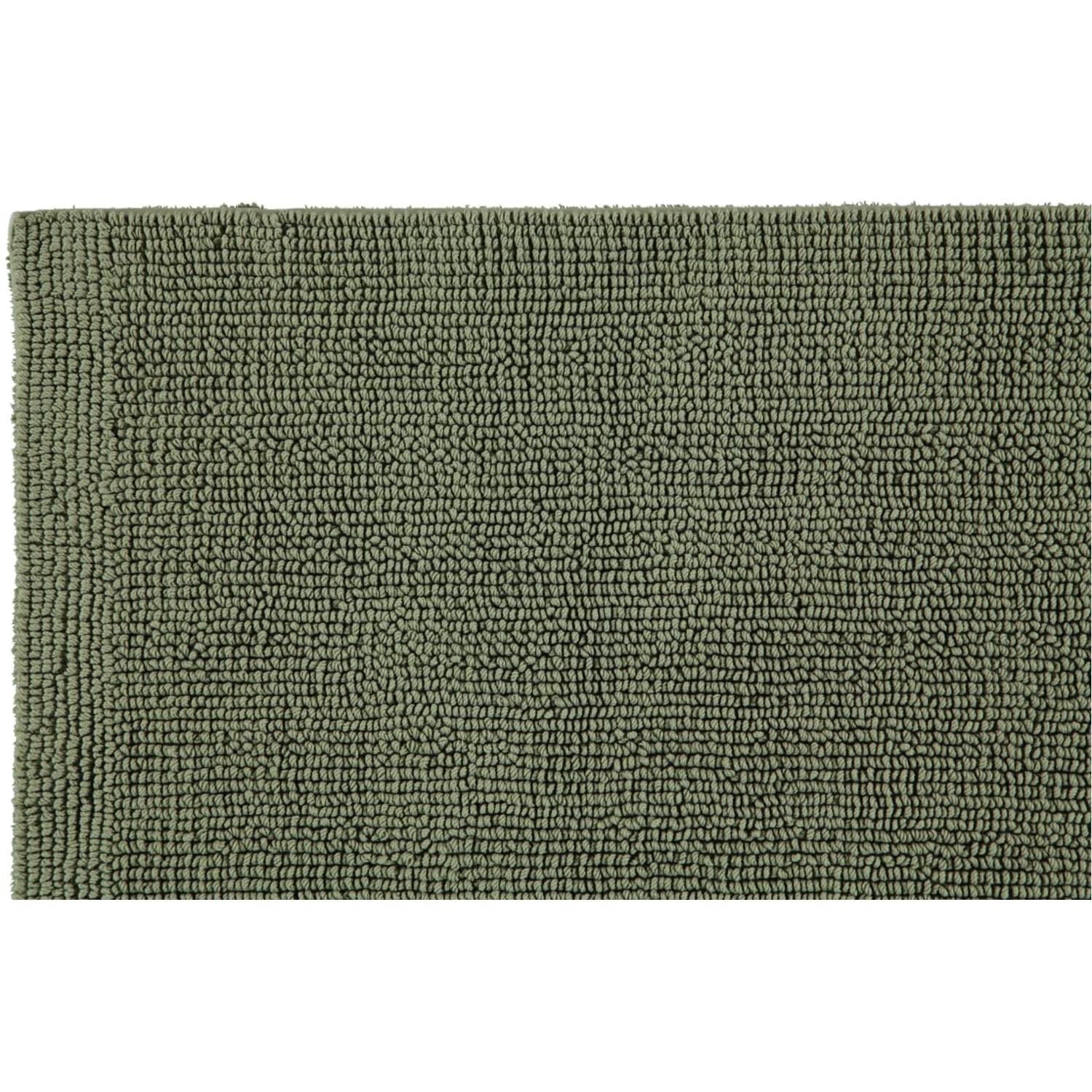 Rhomtuft - Badteppich Pur - Farbe: olive - 404