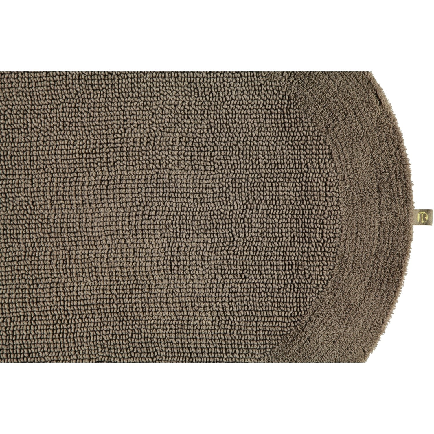 Rhomtuft - Badteppiche Exquisit - Farbe: taupe - 58 - 70x130 cm