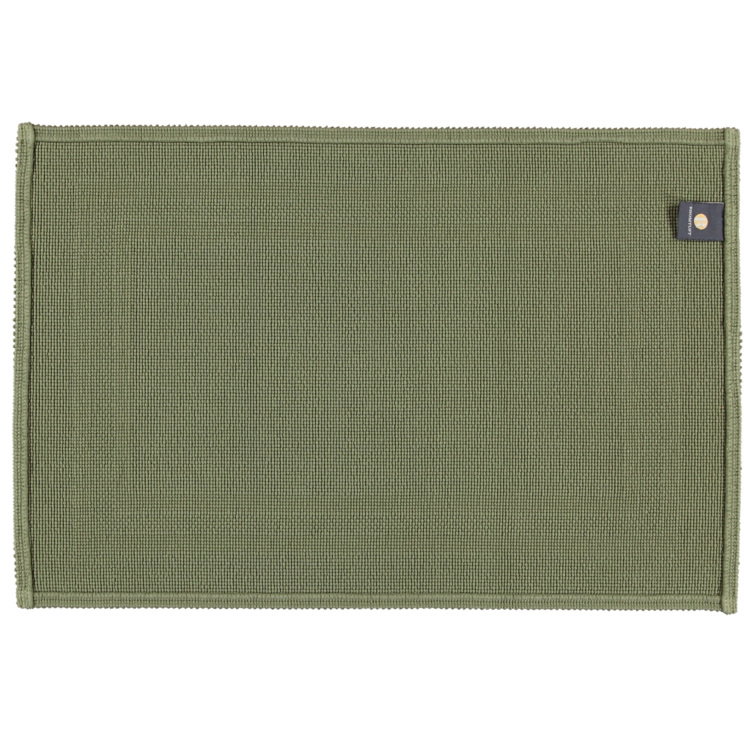 Rhomtuft - Badematte Gala - Farbe: olive - 404 - 60x90 cm