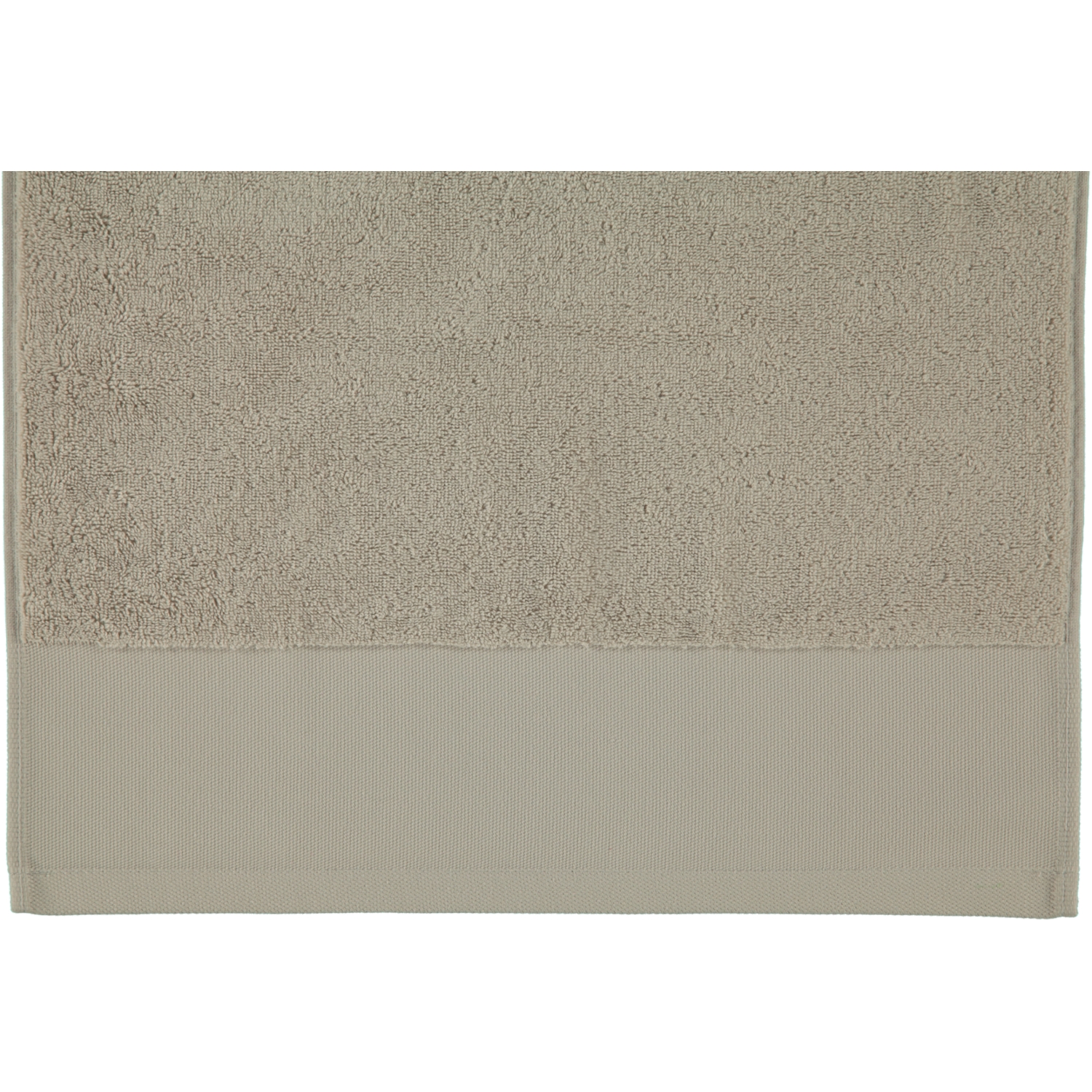 Rhomtuft - Handtücher Comtesse - Farbe: stone - 320 - Seiflappen 30x30 cm