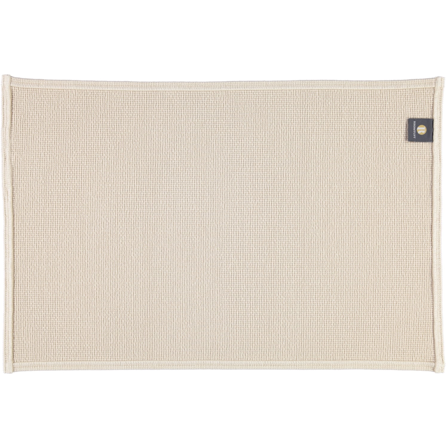 Rhomtuft - Badteppiche Plain - Farbe: natur-jasmin - 20 - 60x90 cm