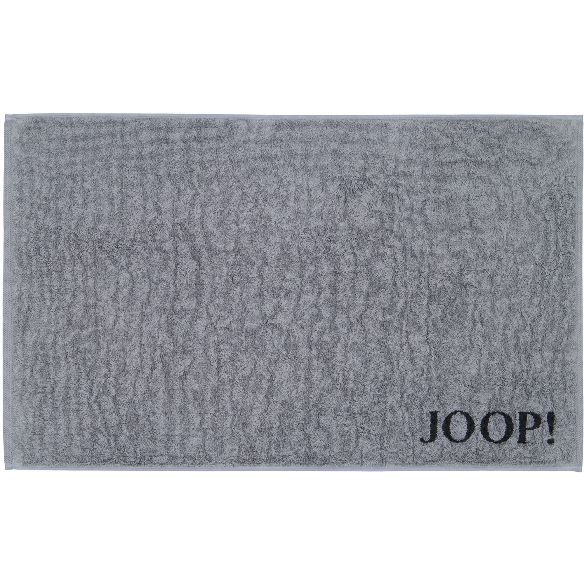 JOOP! Classic - Doubleface Badematte 1600 - 50x80 cm - Farbe: Anthrazit/Schwarz - 91