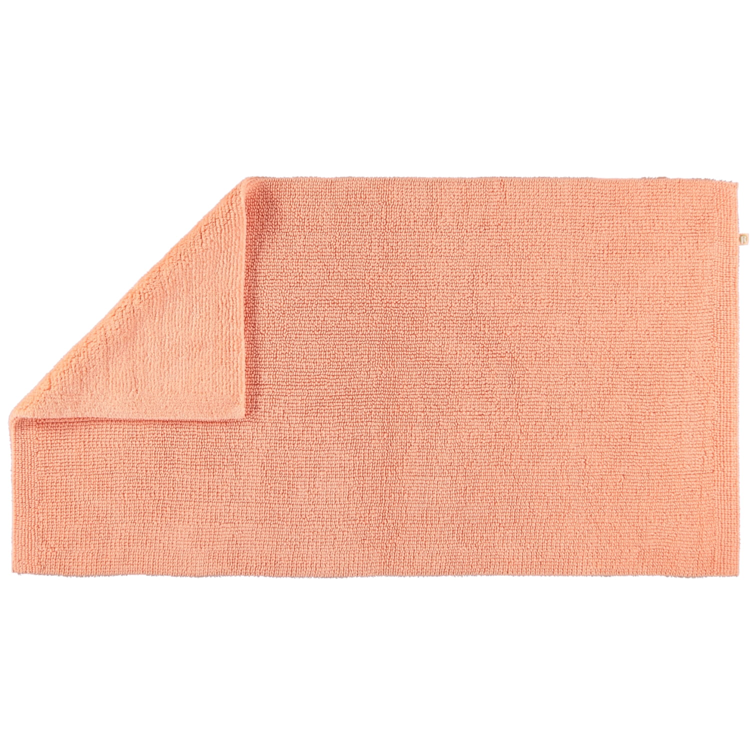 Rhomtuft - Badteppich Pur - Farbe: peach - 405 - 70x130 cm