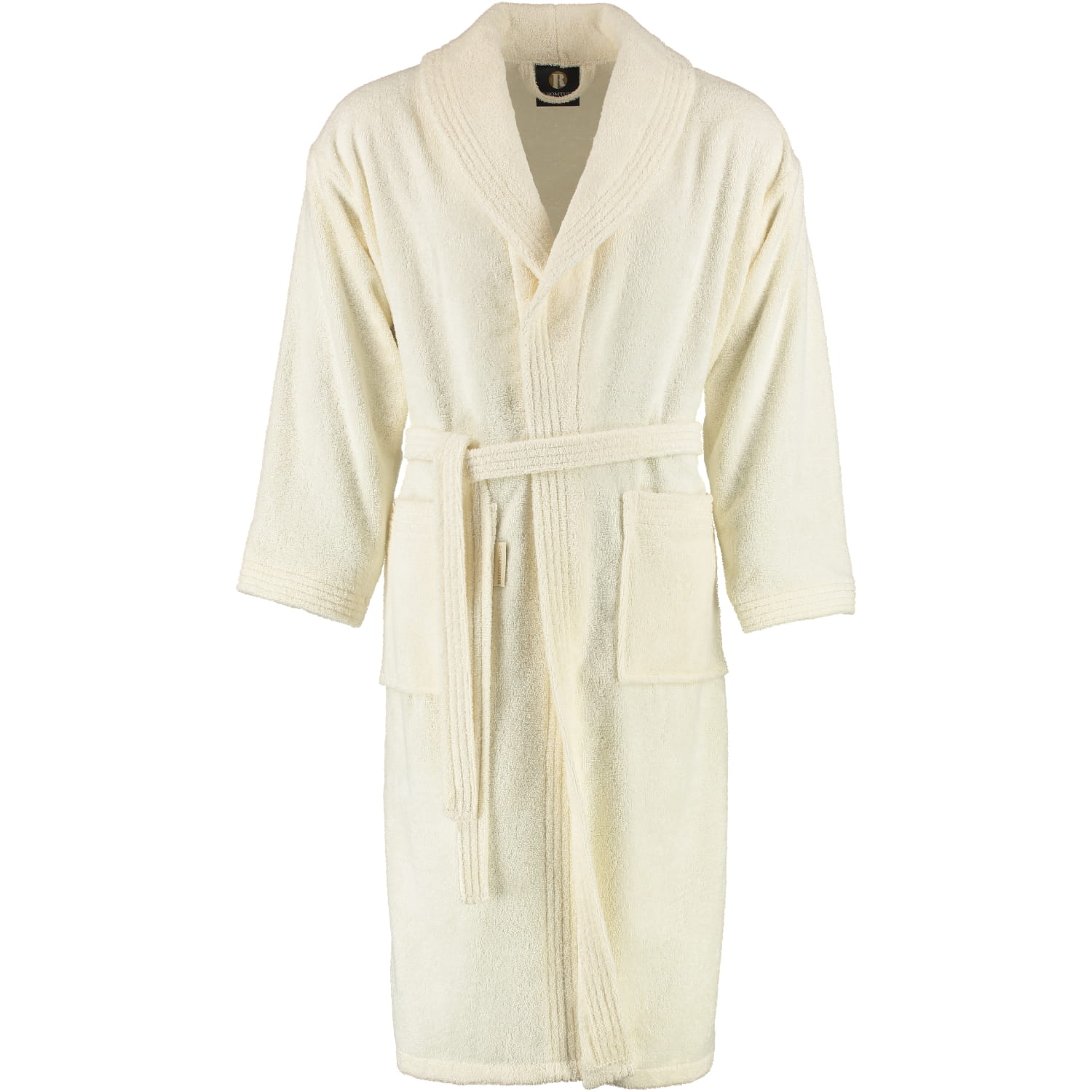 Rhomtuft - Bademantel Sir & Lady - Unisex - Farbe: natur-jasmin - 20