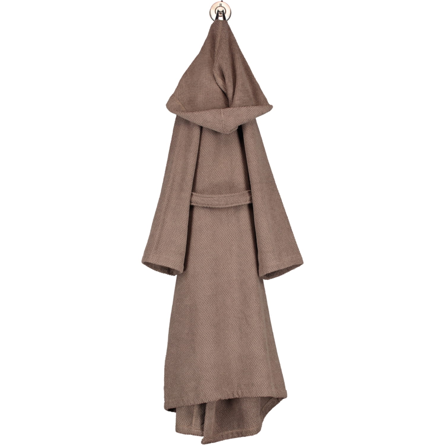 Rhomtuft - Bademantel Baronesse unisex - Farbe: taupe - 58