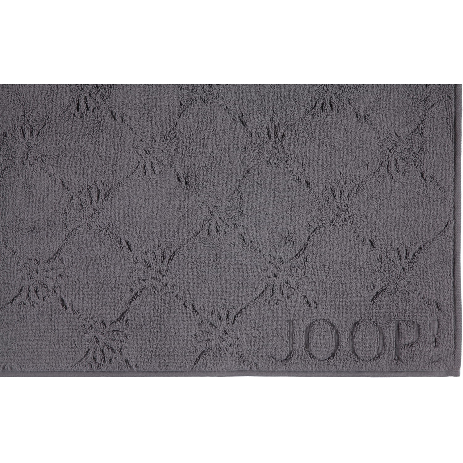 JOOP Uni Cornflower Badematte 1670 - 50x80 cm - Farbe: anthrazit - 774