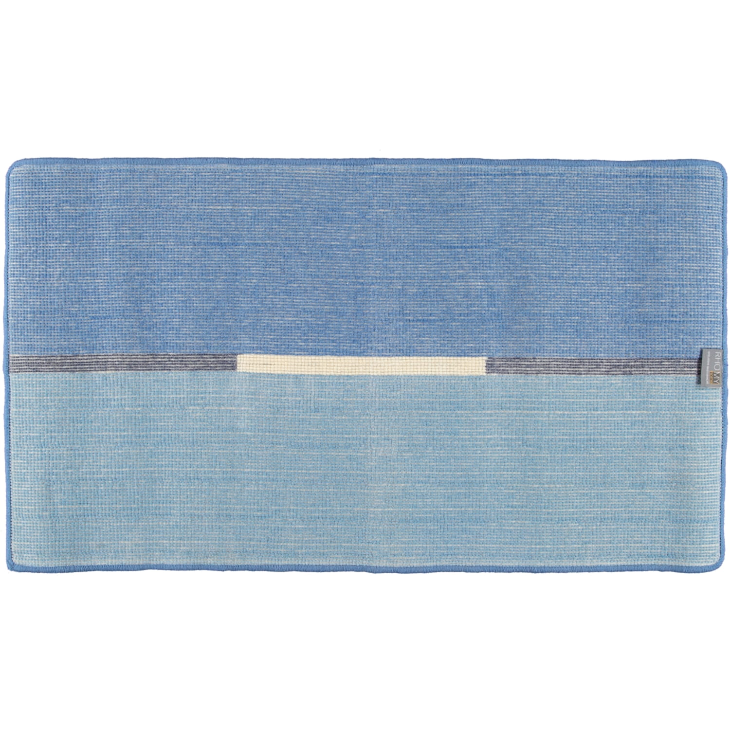 Rhomtuft RHOMY - Badteppich Mira 257 - Farbe: ocean - 323 - 65x115 cm