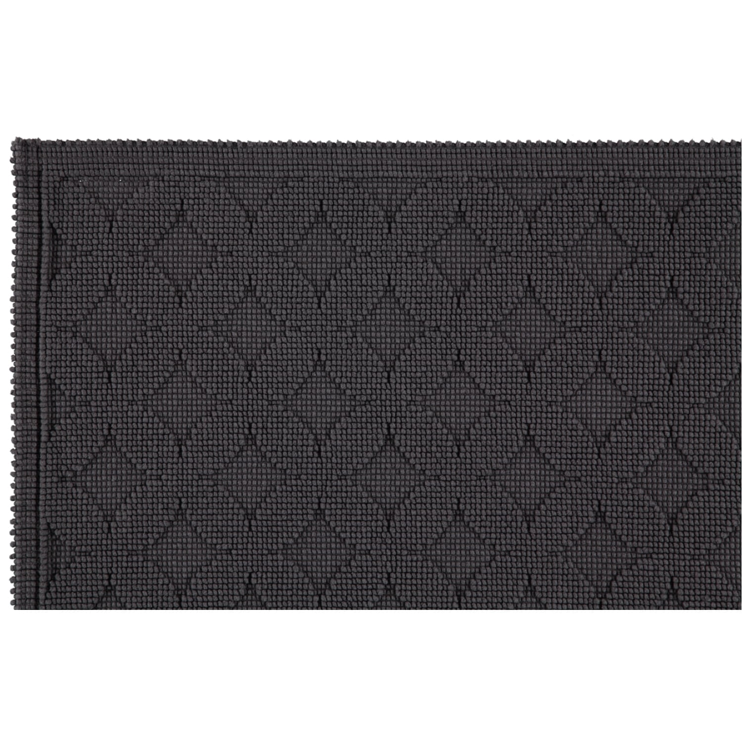 Rhomtuft - Badematte Seaside - Farbe: zinn - 02 - 50x70 cm