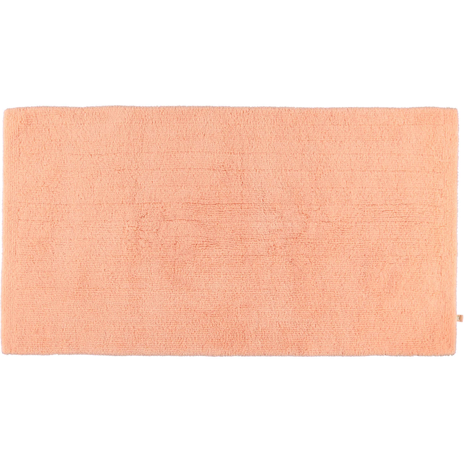 Rhomtuft - Badteppich Pur - Farbe: peach - 405 - 70x130 cm