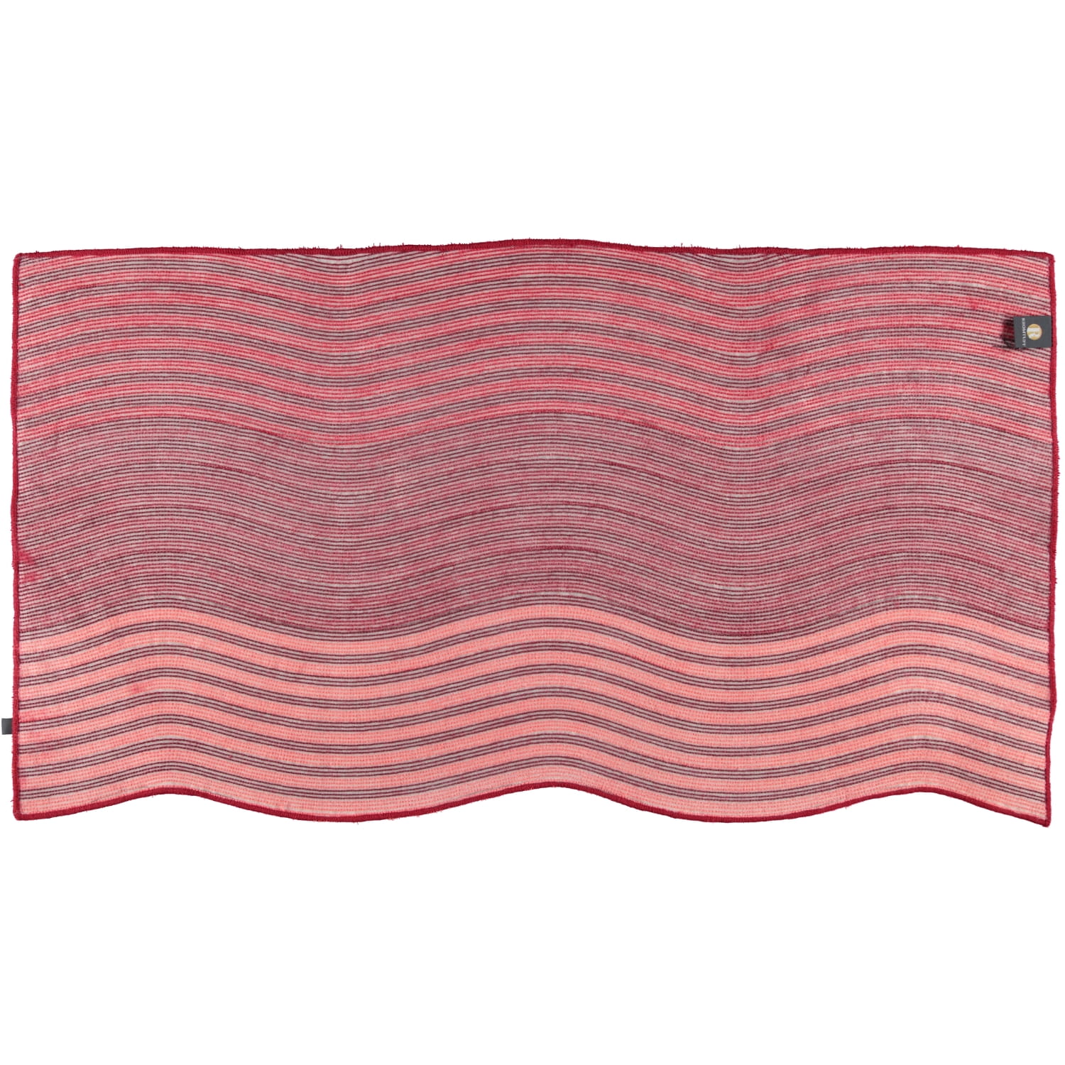 Rhomtuft - Badteppiche Wave 129 - Farbe: cardinal/carmin/erdbeere/begonie - 1351